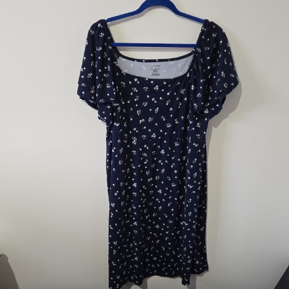 MyStyle Ladies 1X Midi Dress
